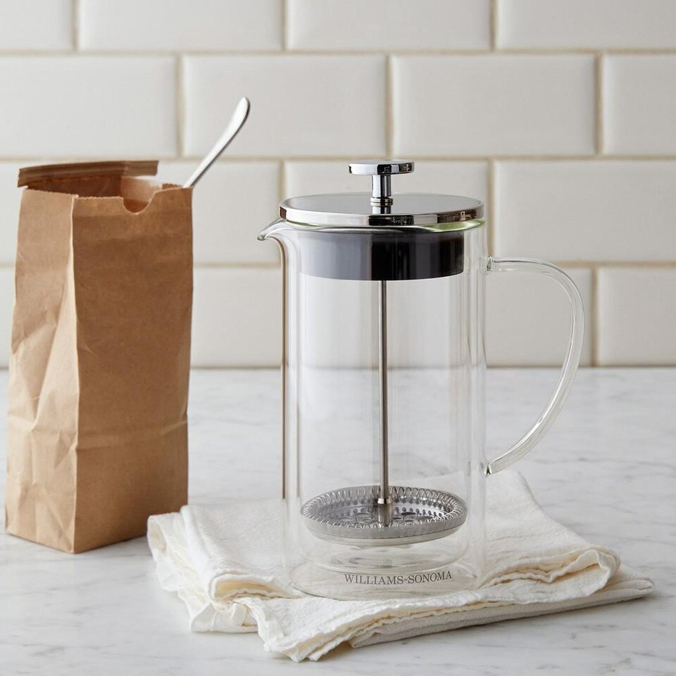 Williams Sonoma DoubleWall Glass French Press Williams Sonoma AU